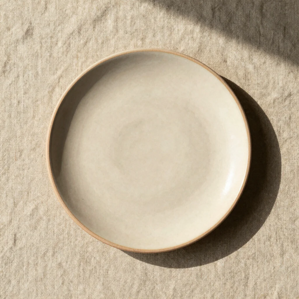 Hand-Thrown Stoneware Dinner Plate