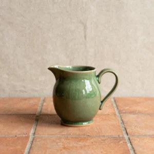Rustic Stoneware Creamer Pitcher